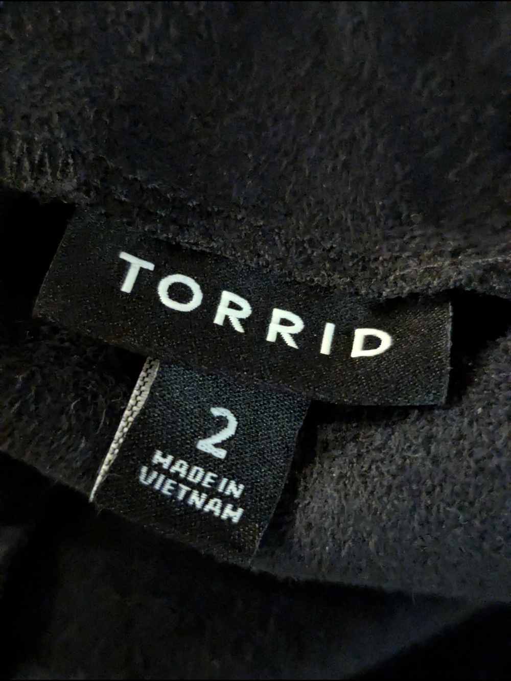 Torrid Black Faux Leather Corset Top Sz 2 Whimsigoth Vampy Bustier Camisole Plus - Picture 15 of 15
